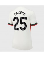 Chelsea Moises Caicedo #25 Bortedrakt Dame 2025-26 Korte ermer